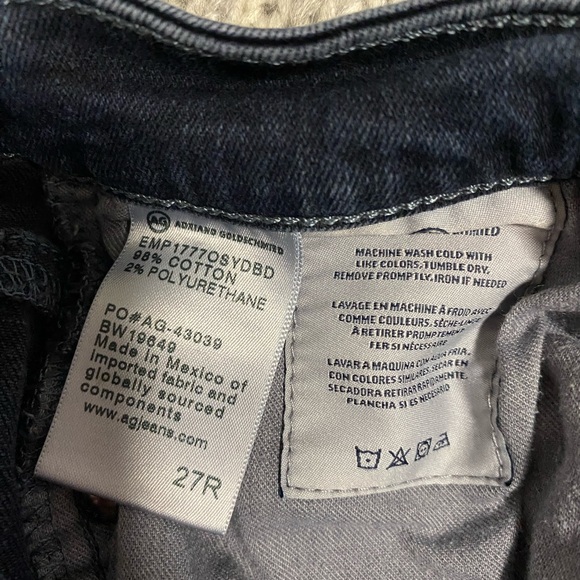 AG Adriano Goldschmied - AG Farrah High Rise Skinny Jeans - Size 27 - Picture 5 of 5